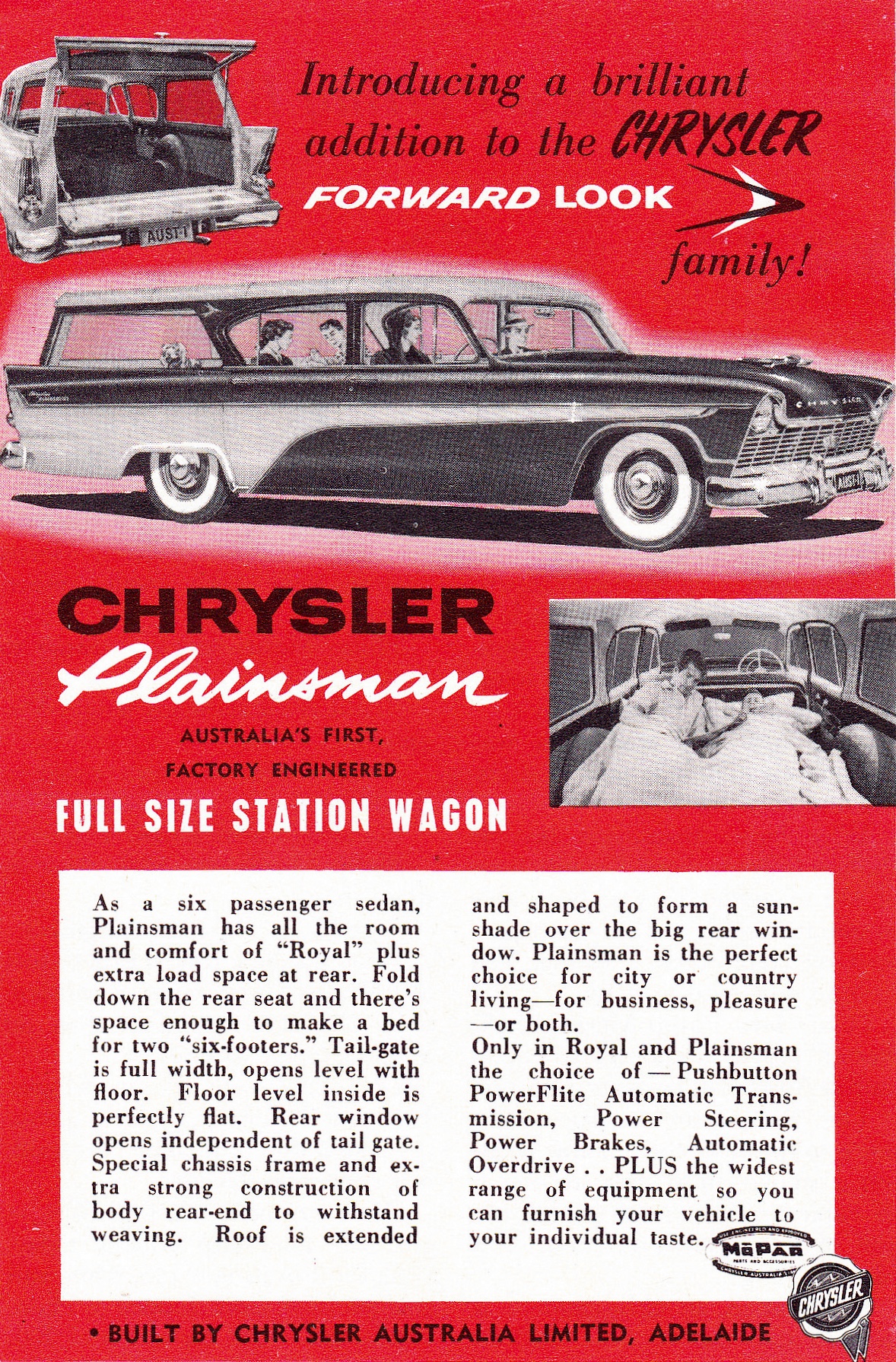 1958 Chrysler AP1 Plainsman Wagon